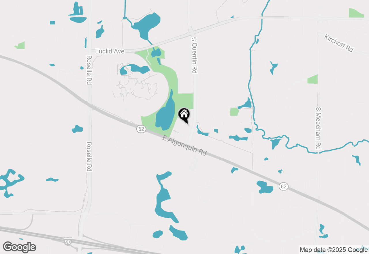 Map of 2629 College Hill Circle, Schaumburg, IL 60173