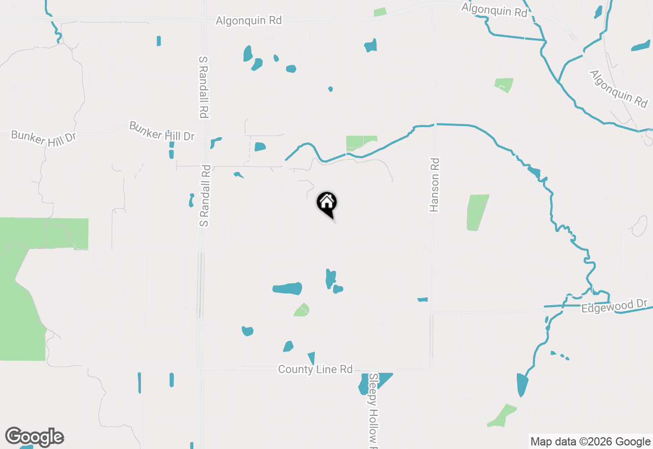 Map of 761 Majestic Drive, Algonquin, IL 60102
