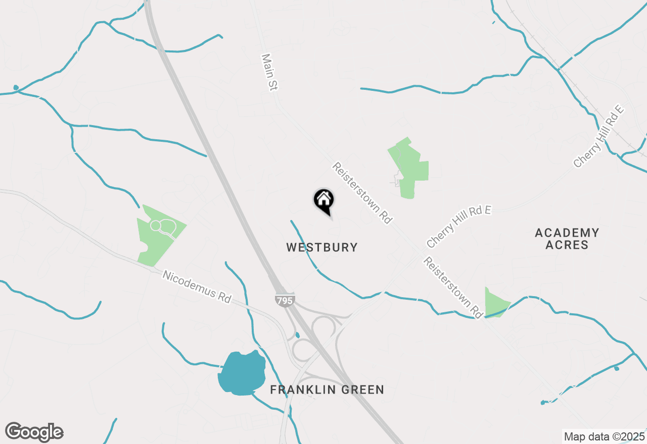 Map of 31 Caraway Road, Reisterstown, MD 21136