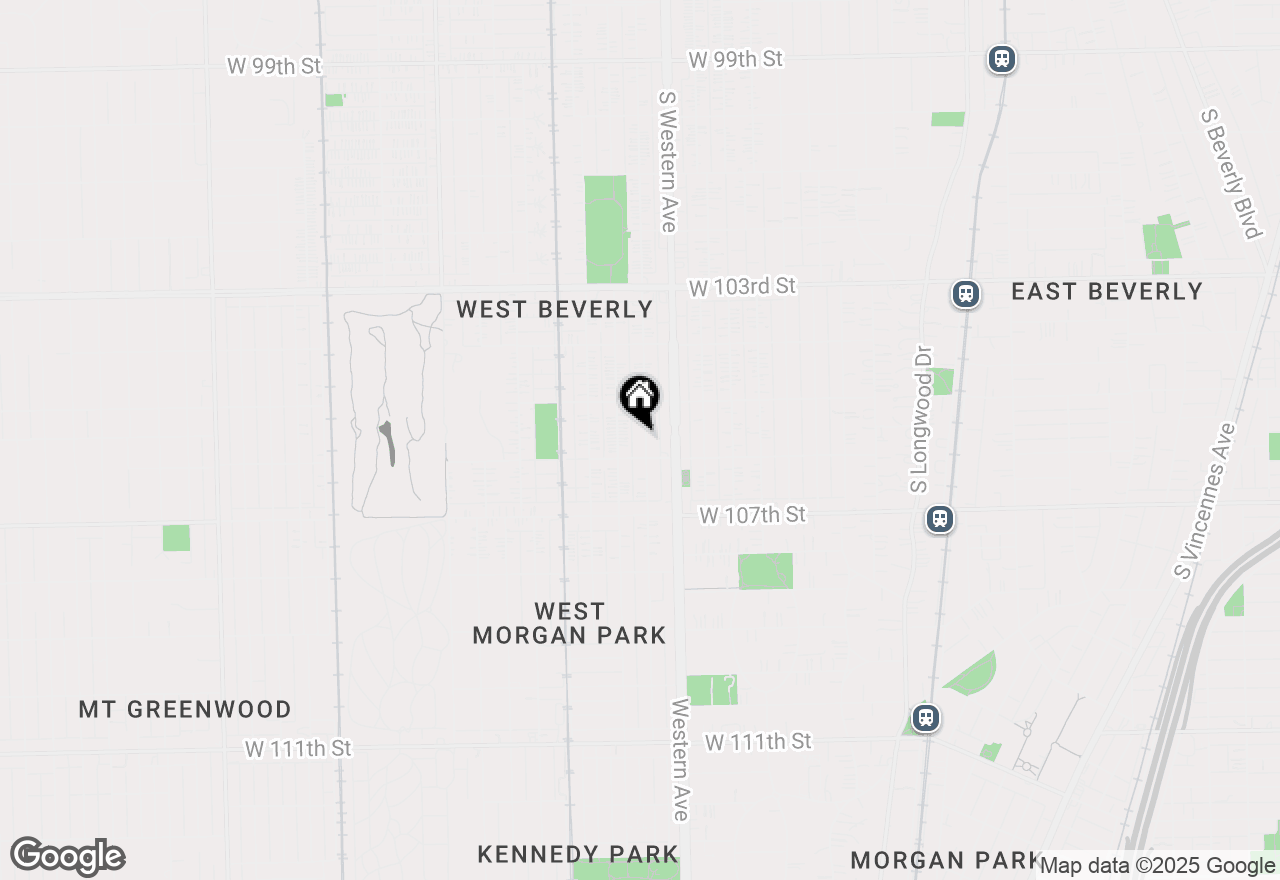 Map of 10542 S Artesian Avenue, Chicago, IL 60655