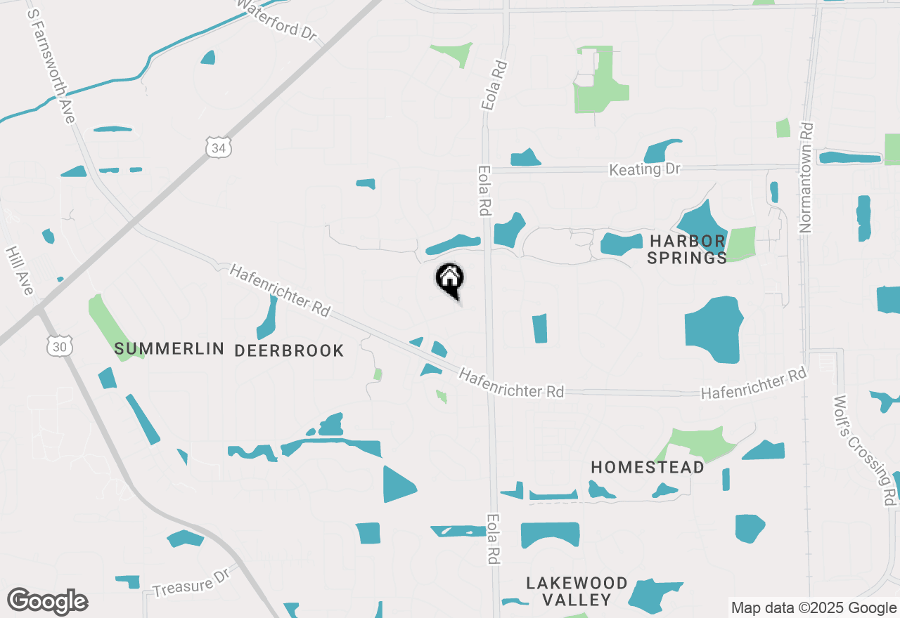 Map of 2380 Avalon Court, Aurora, IL 60503