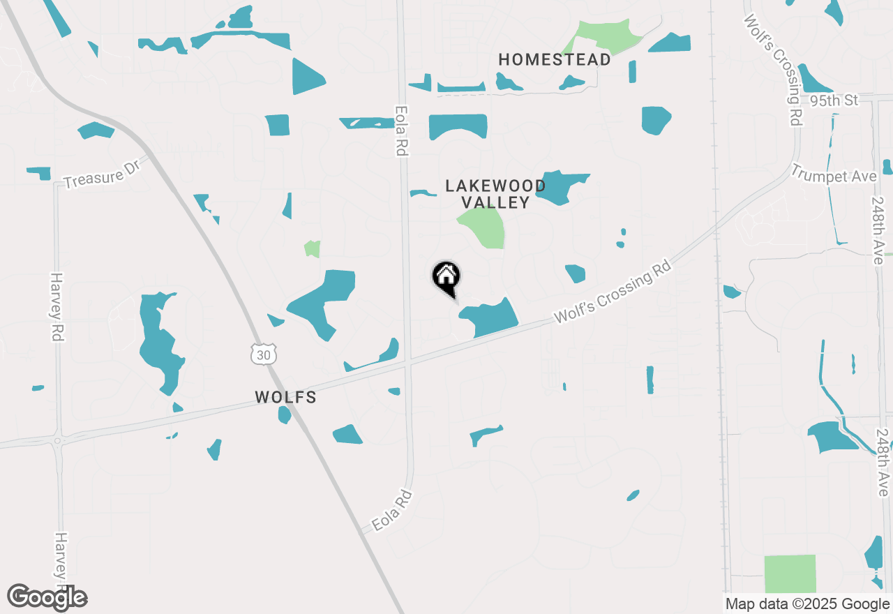 Map of 2544 Dickens Drive #2544, Aurora, IL 60503