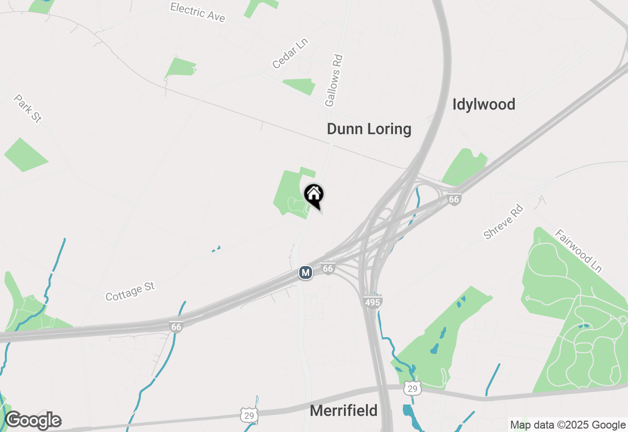 Map of 2539 Gallows Road, Dunn Loring, VA 22027