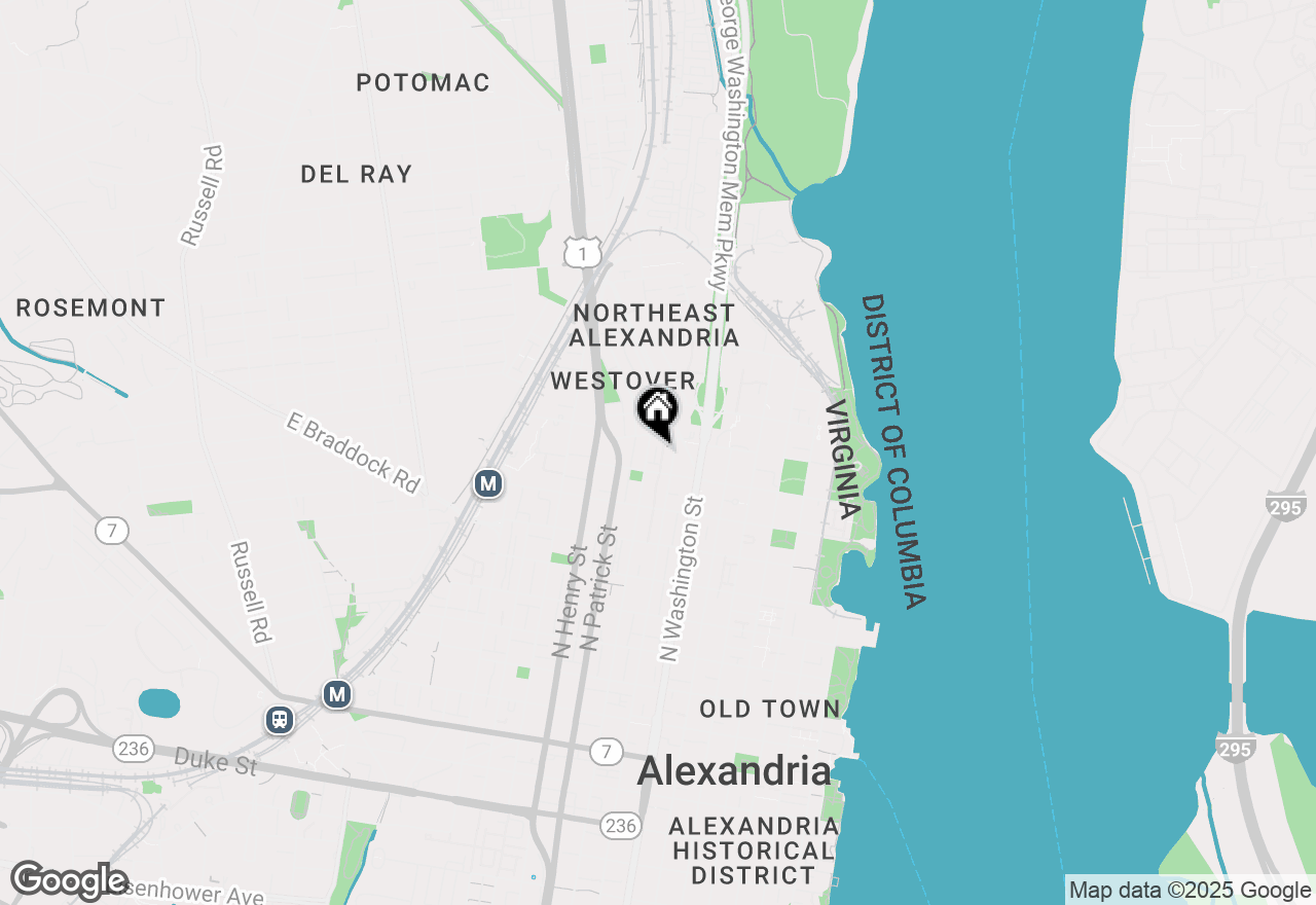 Map of 924 Pete Jones Way, Alexandria, VA 22314