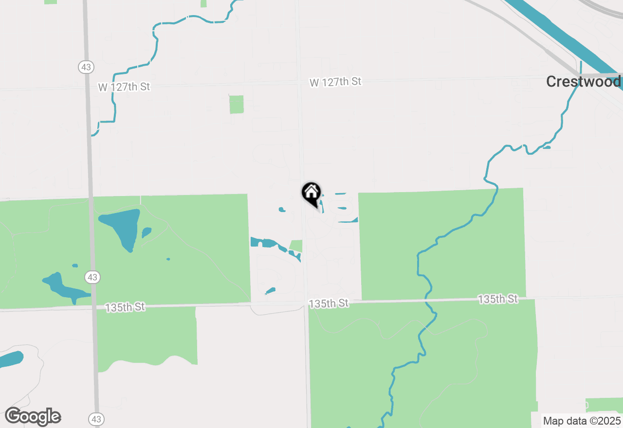 Map of 13097 Laurel Glen Court #202, Palos Heights, IL 60463