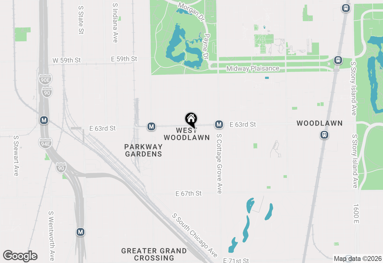 Map of 6320 S Champlain Avenue, Chicago, IL 60637