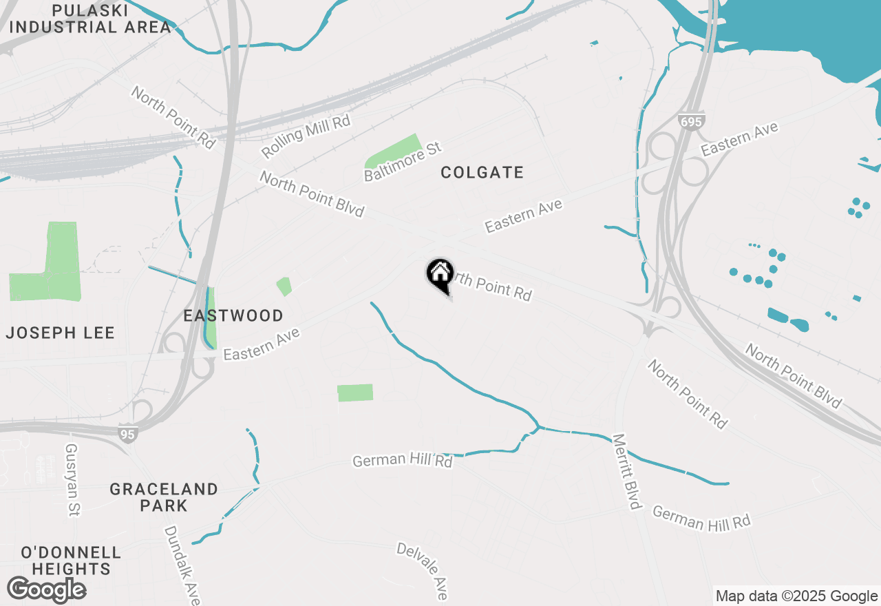 Map of 7520 Avondale Avenue, Baltimore, MD 21224