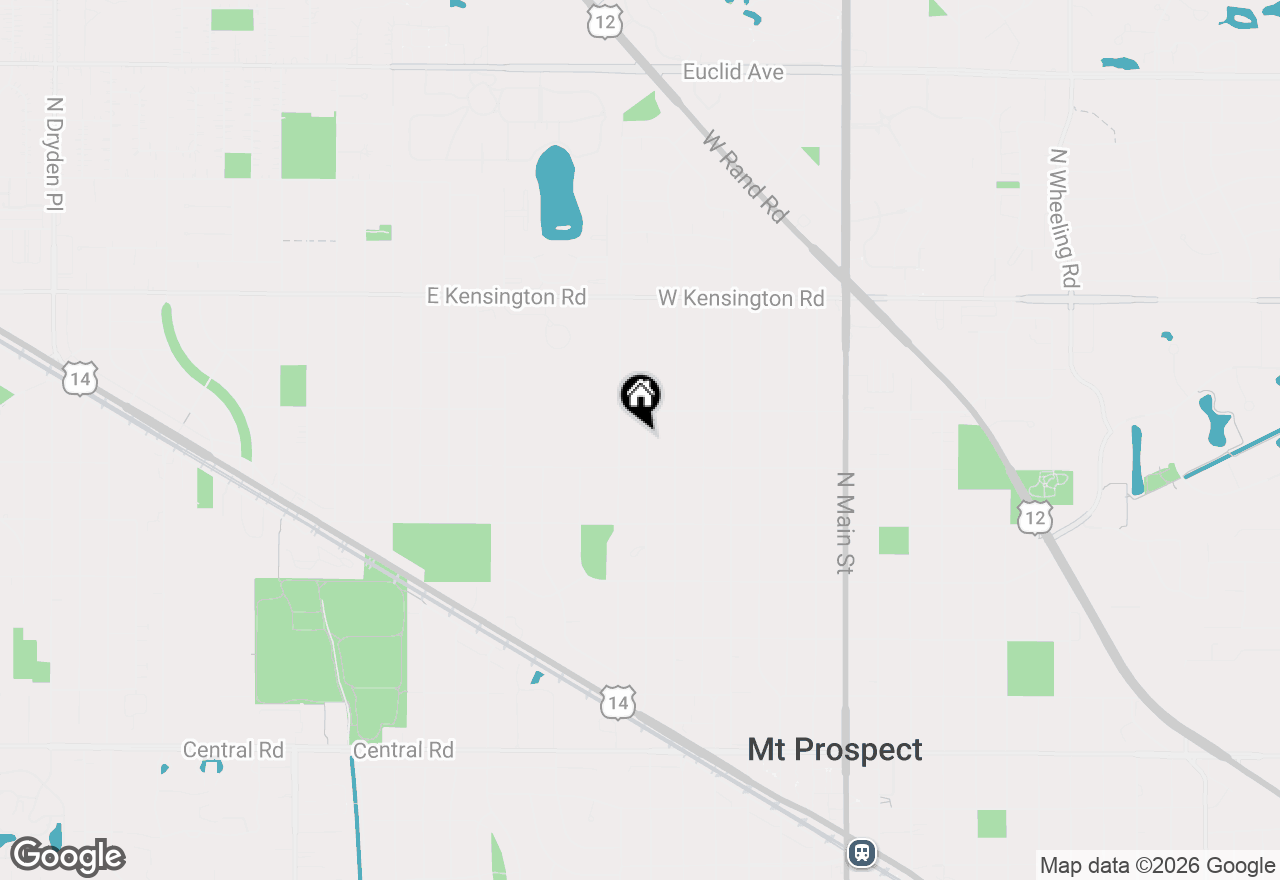 Map of 510 N Fairview Avenue, Mount Prospect, IL 60056