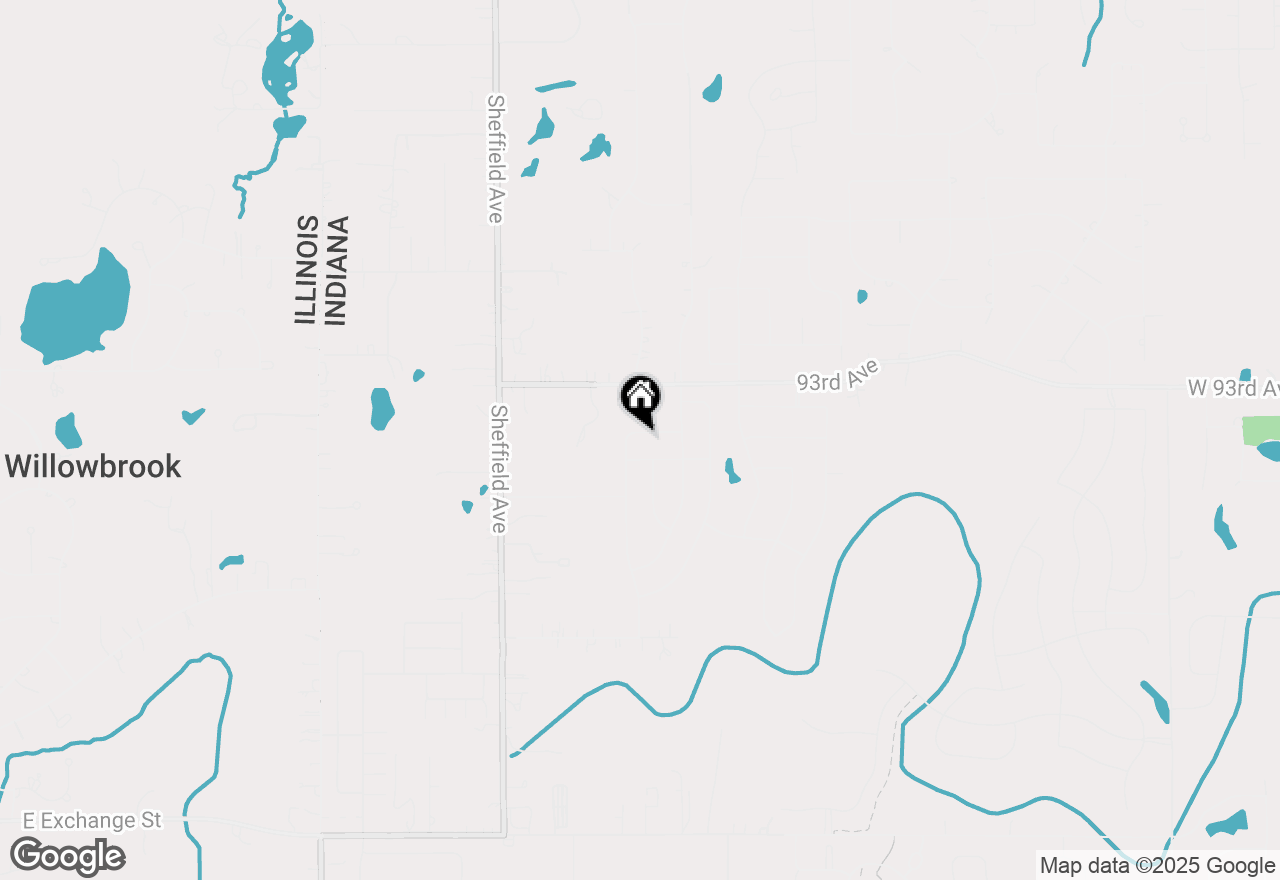 Map of 14693 93rd Lane, Dyer, IN 46311