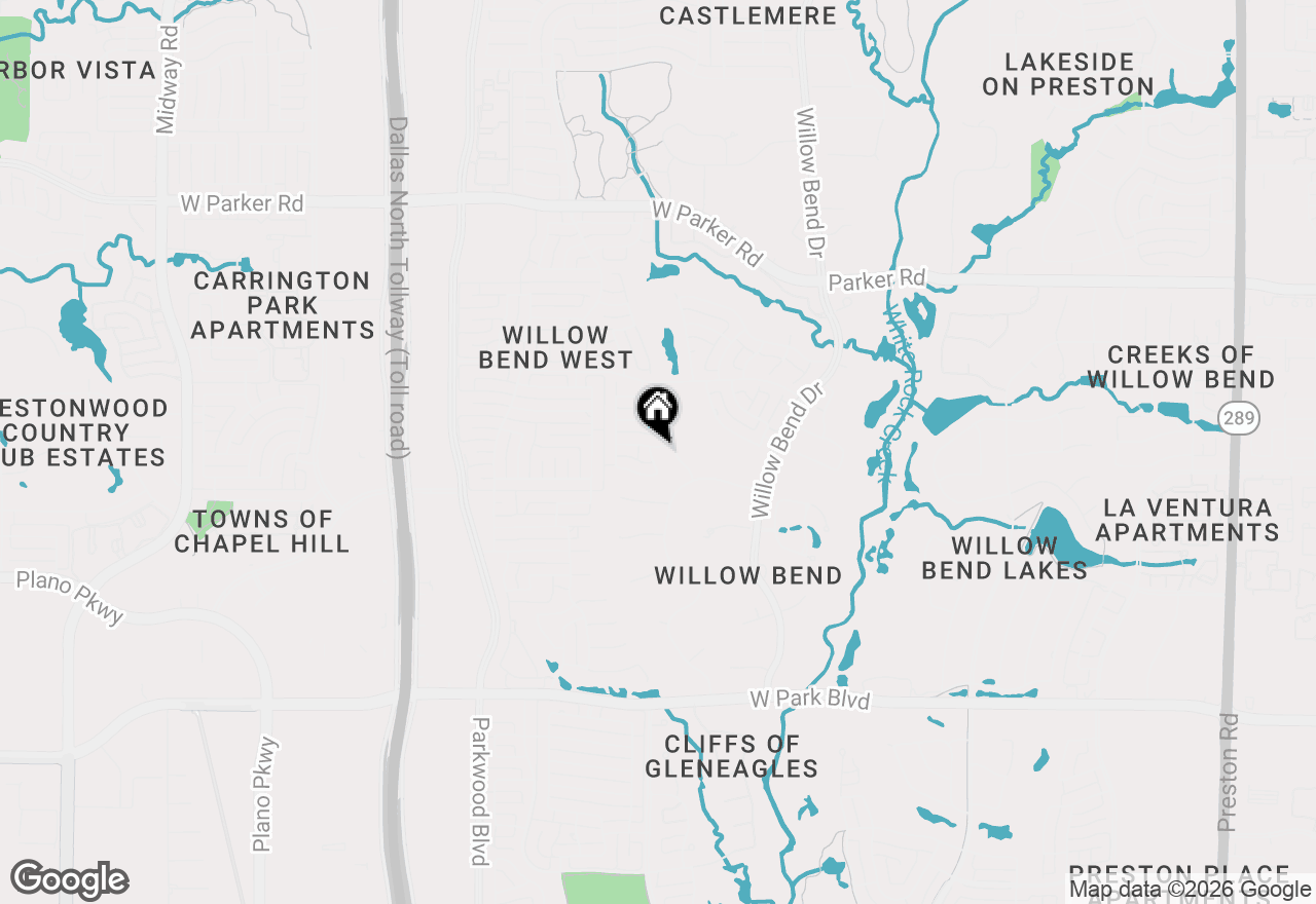 Map of 2612 Lawton Lane, Plano, TX 75093