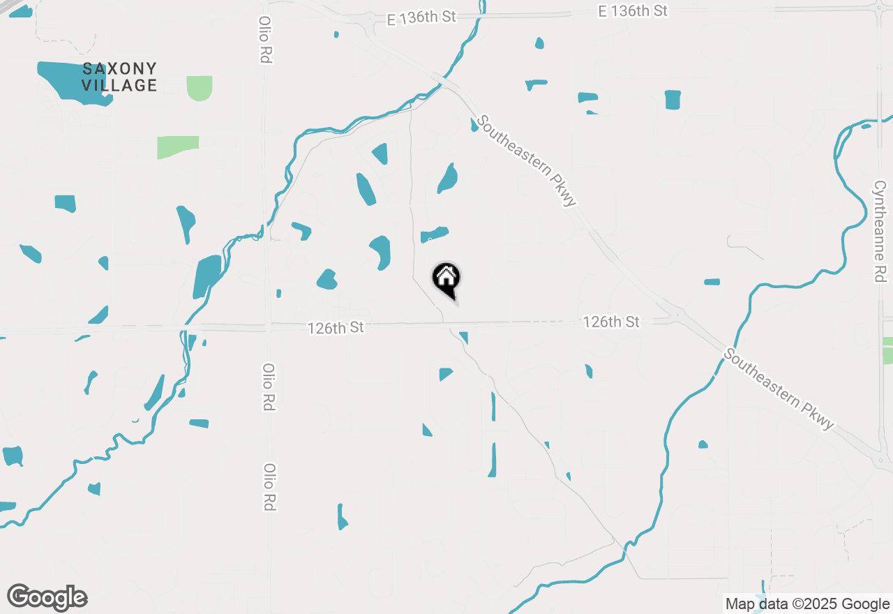 Map of 14353 Glapthorn Road, Fishers, IN 46037