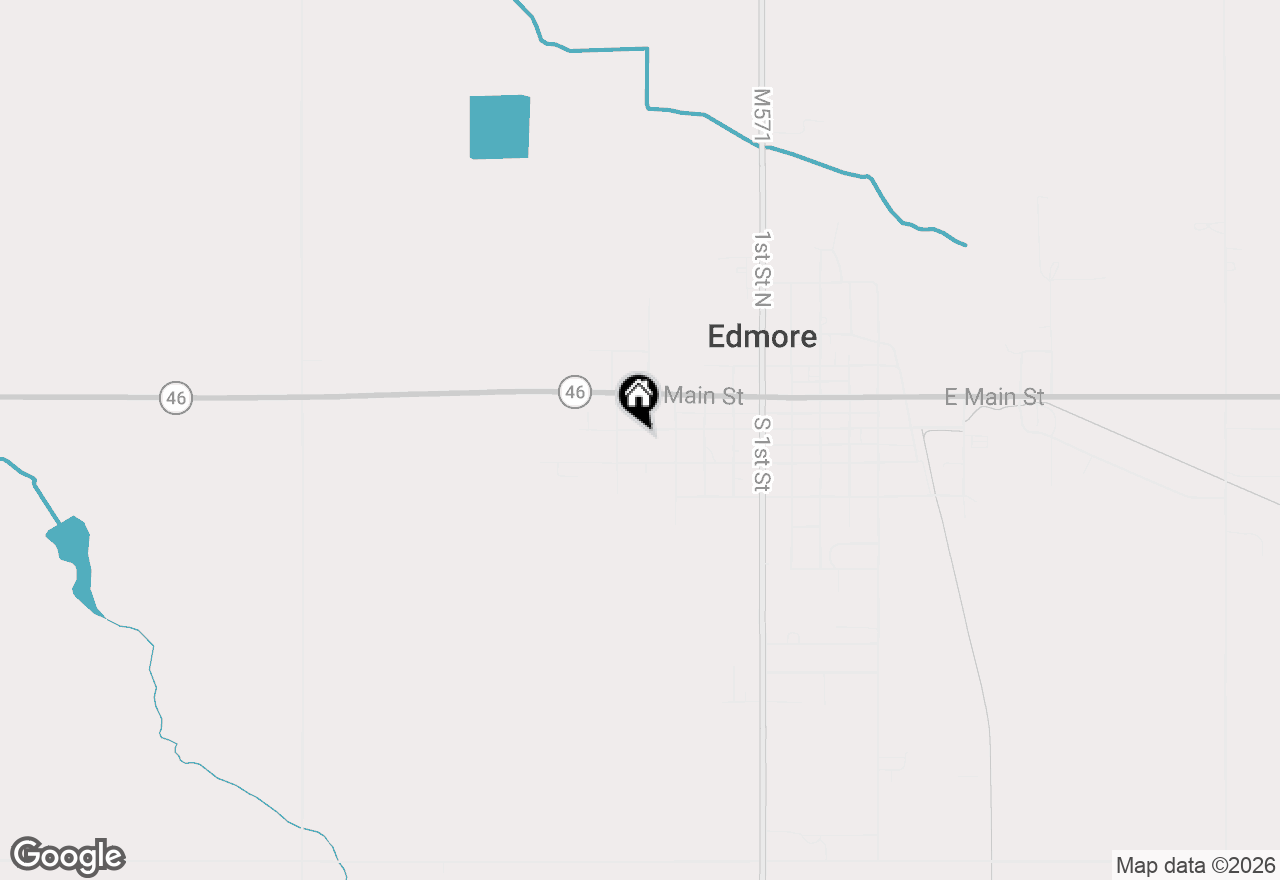 Map of 503 W Gilson Street, Edmore, MI 48829