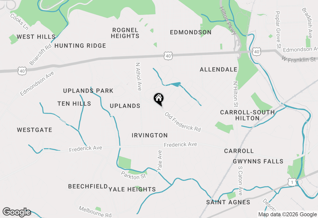 Map of 4209 Old Frederick Road, Baltimore, MD 21229