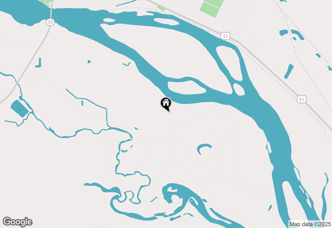 Map of N6890 Old River Road, Portage, WI 53901