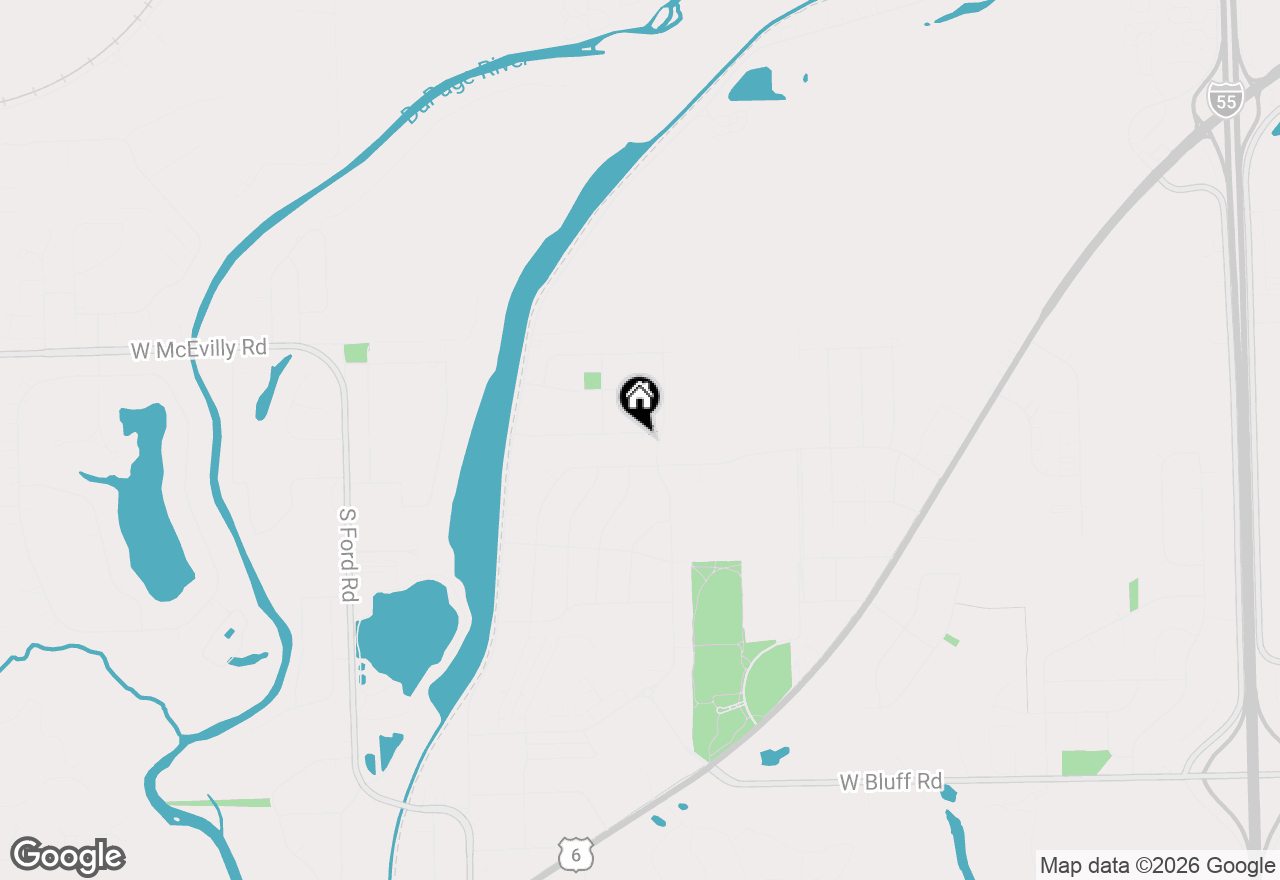 Map of 25053 W Mcmillin Drive, Channahon, IL 60410
