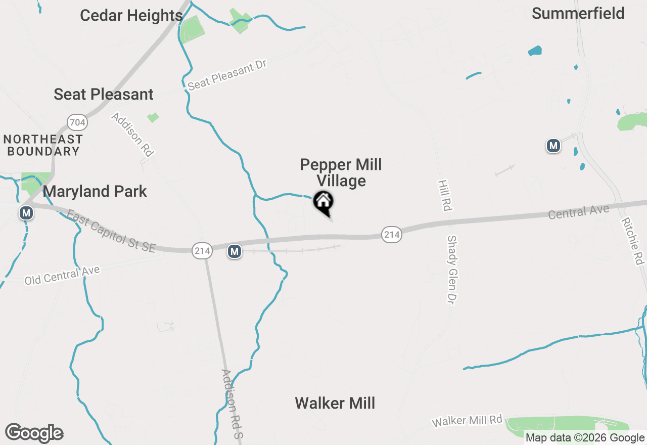 Map of 72 Daimler Drive #97, Capitol Heights, MD 20743