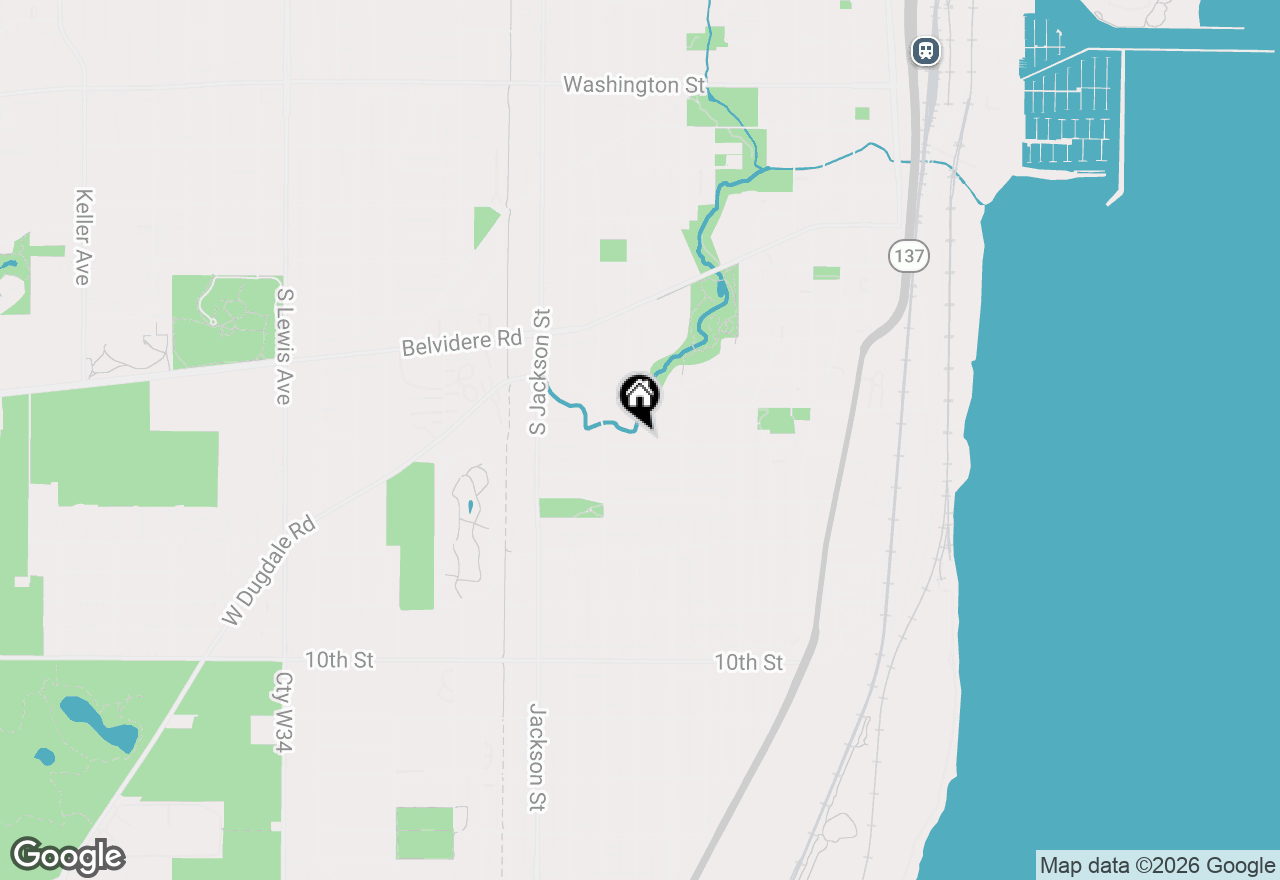 Map of 714 Helmholz Avenue #2, Waukegan, IL 60085