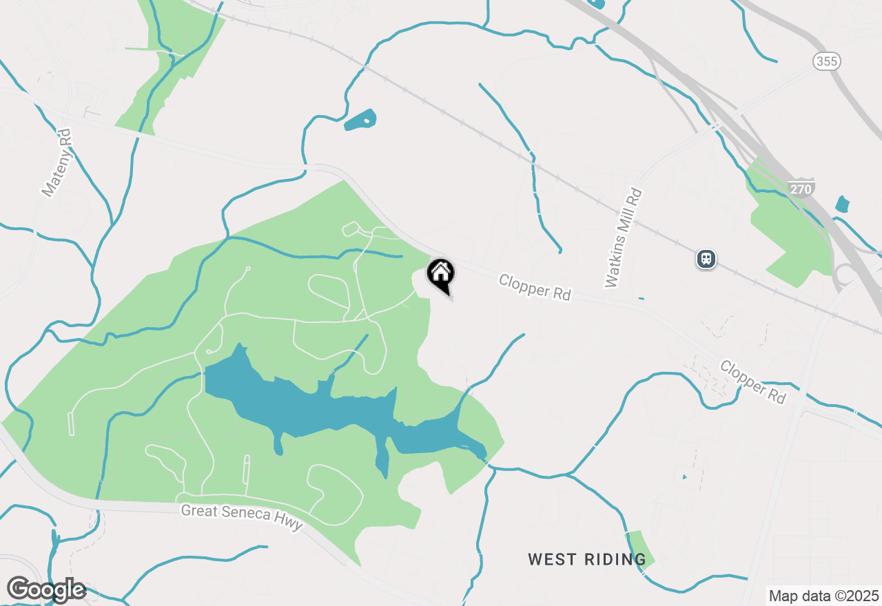 Map of 17724 Garrett Drive, Gaithersburg, MD 20878