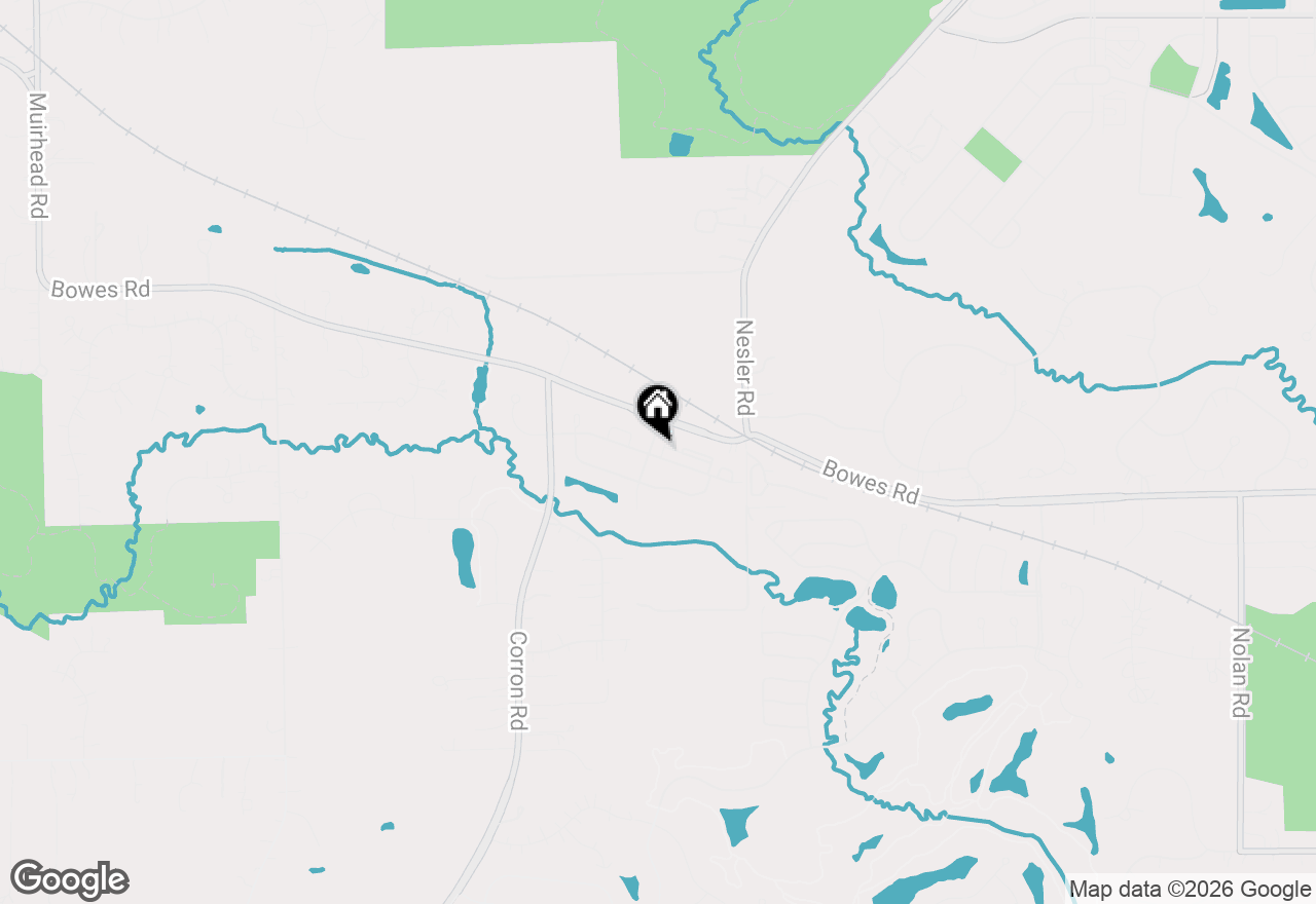 Map of 1009 Alberta Road, Elgin, IL 60124