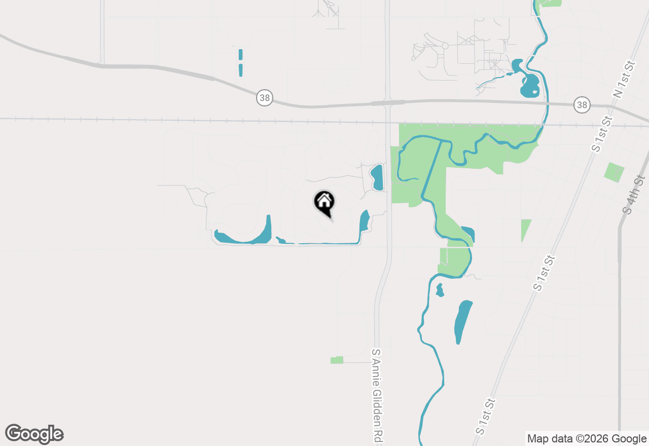 Map of 676 Persimmon Street, Dekalb, IL 60115
