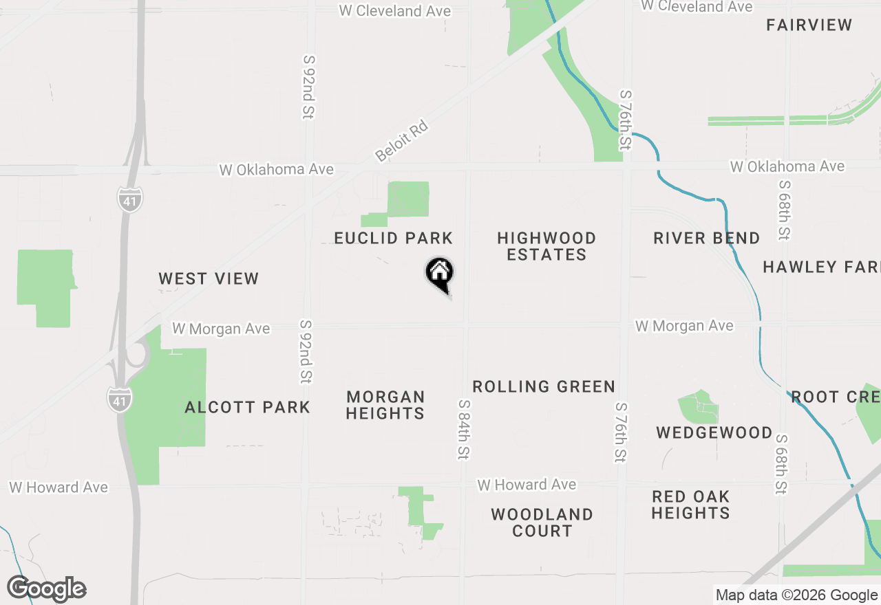Map of 3433 S 85th St, Milwaukee, WI 53227