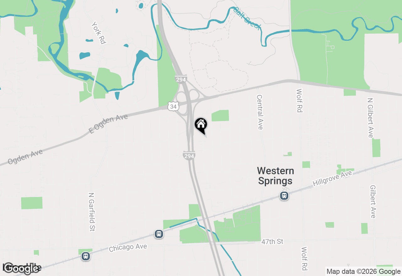 Map of 4068 Western Avenue, Western Springs, IL 60558