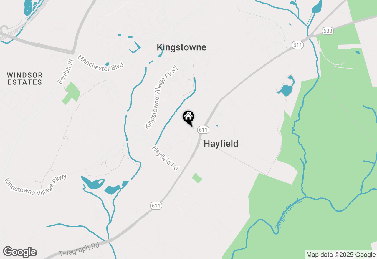 Map of 7433 Hatherleigh Court, Alexandria, VA 22315