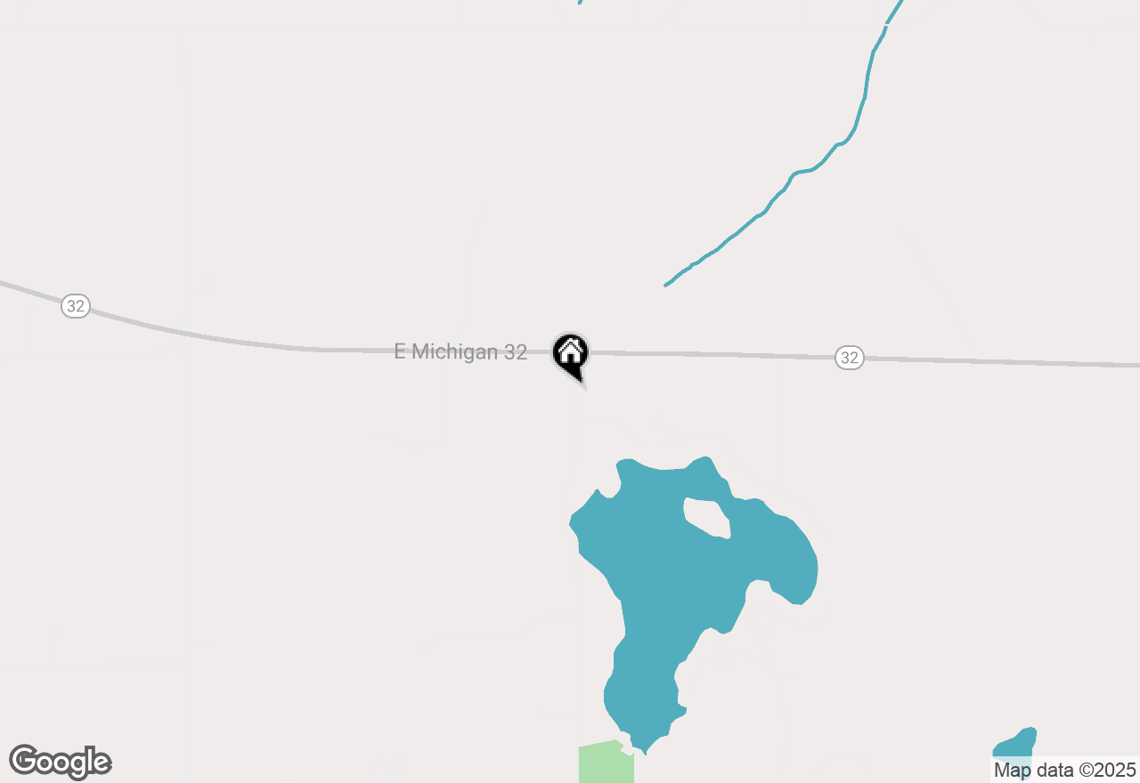 Map of 1070 Big Lake Road, Gaylord, MI 49735