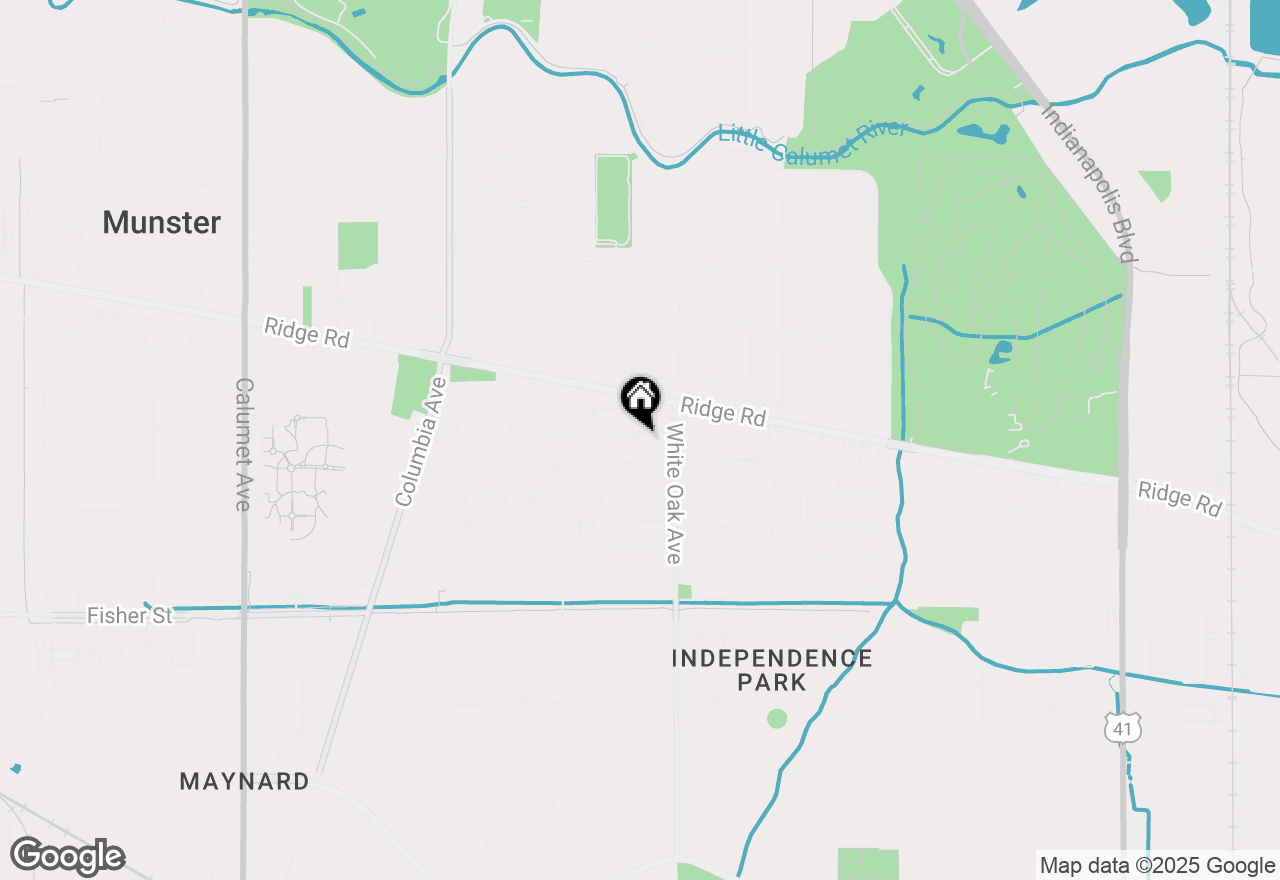 Map of 1520 Park Drive, Munster, IN 46321