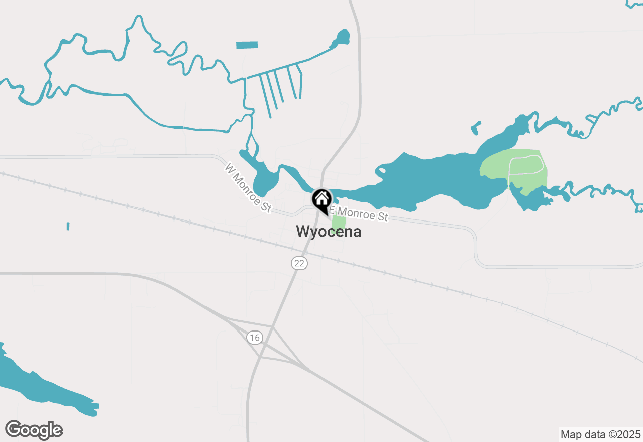 Map of 178 S Washington Street, Wyocena, WI 53969