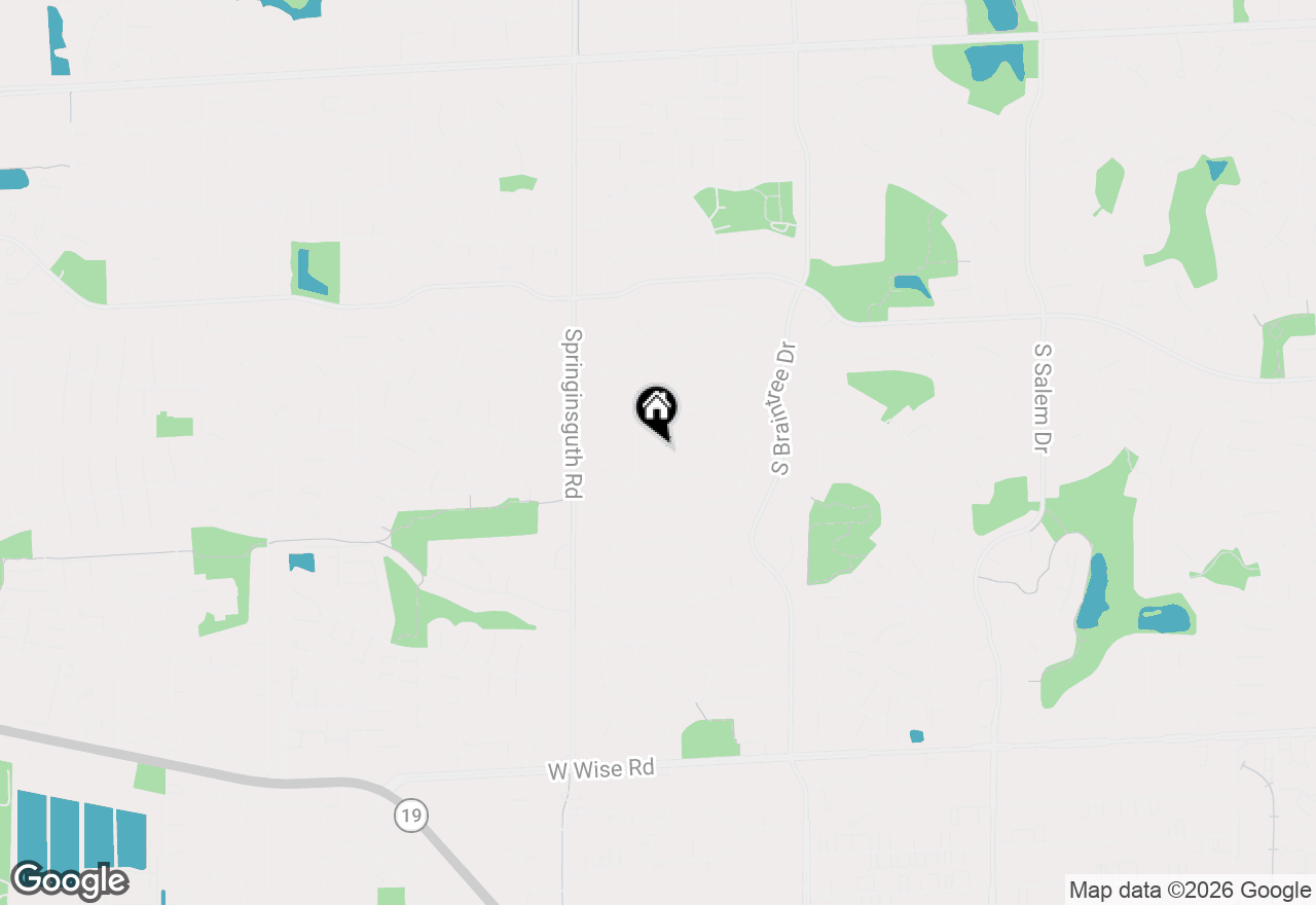 Map of 1421 Norwell Lane, Schaumburg, IL 60193