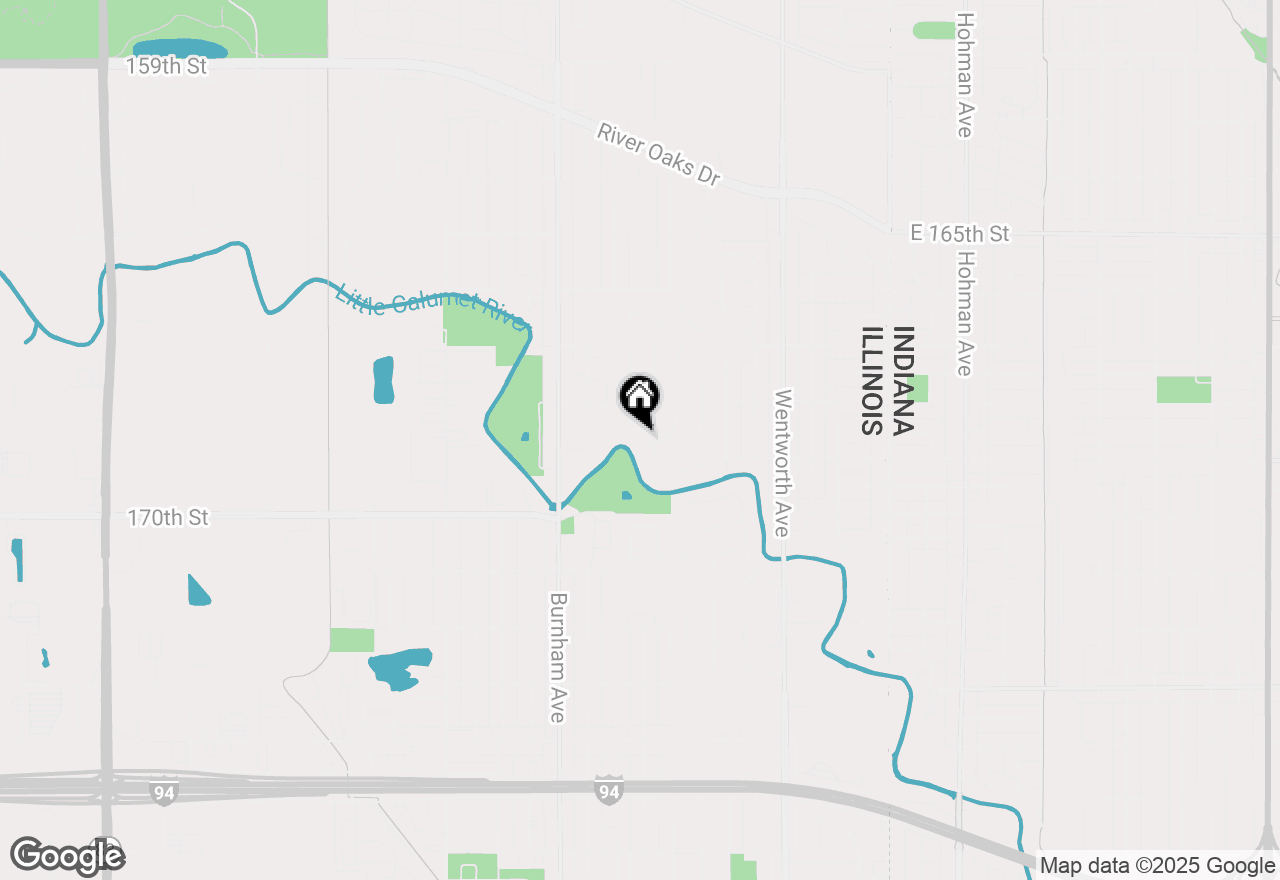 Map of 425 166th Street, Calumet City, IL 60409