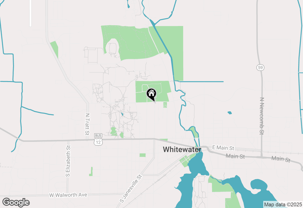 Map of 519 W Starin Road, Whitewater, WI 53190