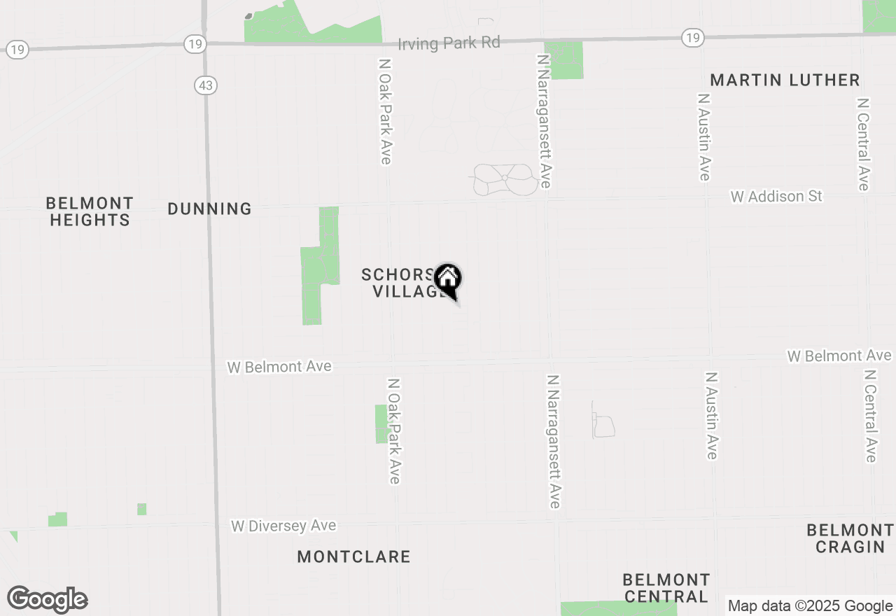 Map of 3320 N Natoma Avenue, Chicago, IL 60634
