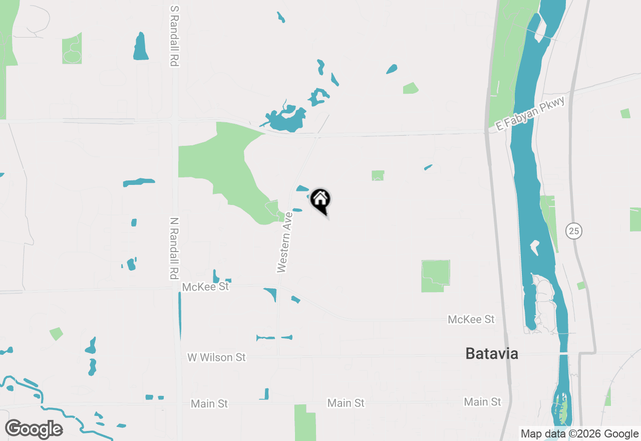 Map of 545 Blackhawk Drive, Batavia, IL 60510