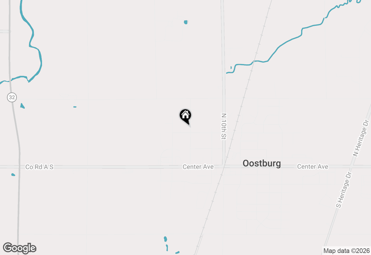 Map of 410 N 12th St, Oostburg, WI 53070