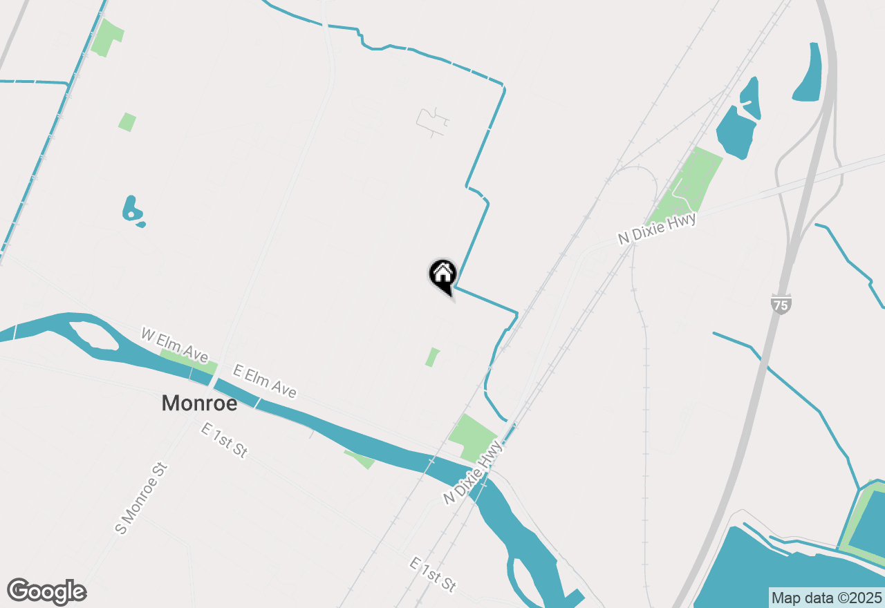 Map of 520 Michigan Avenue, Monroe, MI 48162