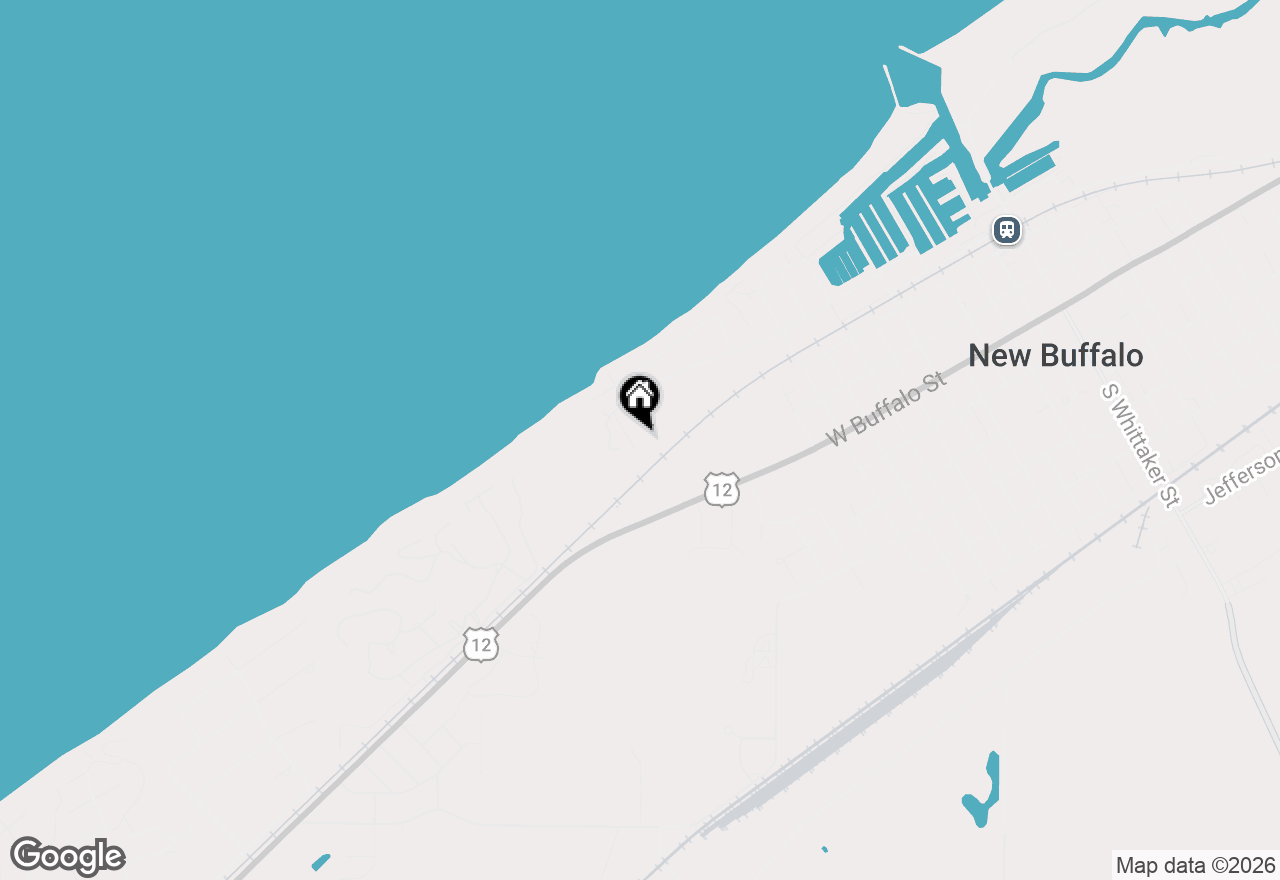 Map of 200 Marx Drive, New Buffalo, MI 49117