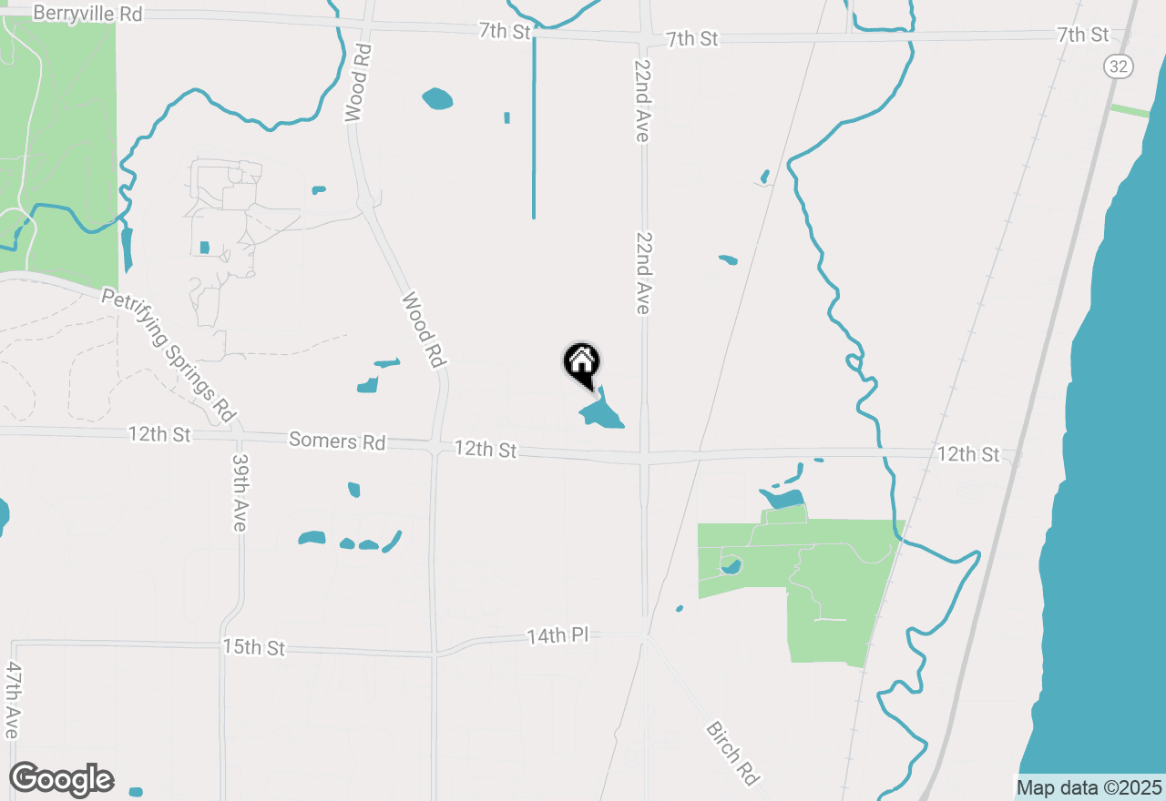 Map of 1111 25th Ave #15, Kenosha, WI 53140