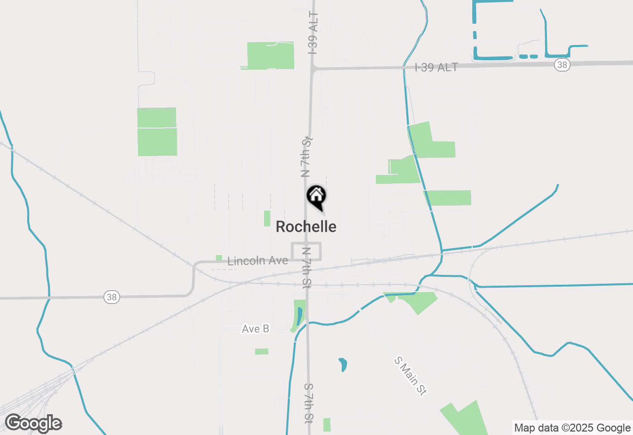 Map of 516 N 6th Street, Rochelle, IL 61068