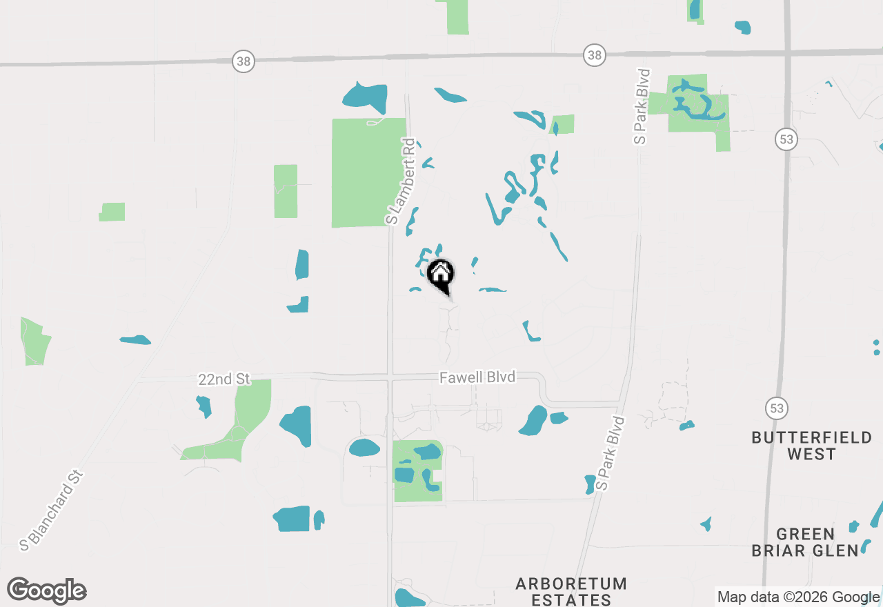 Map of 372 Sandhurst Circle #4, Glen Ellyn, IL 60137