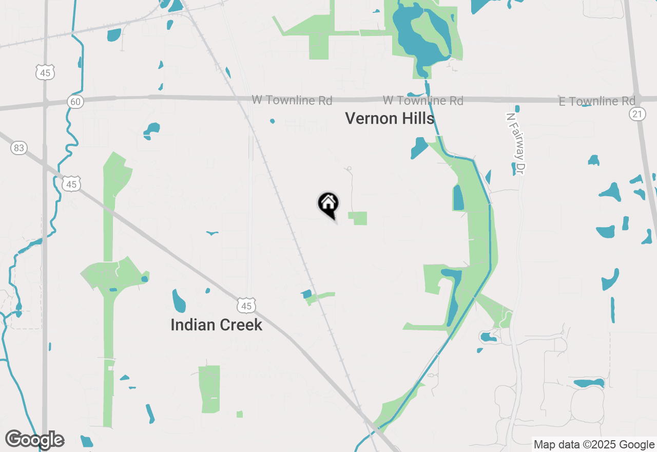 Map of 227 Augusta Drive, Vernon Hills, IL 60061