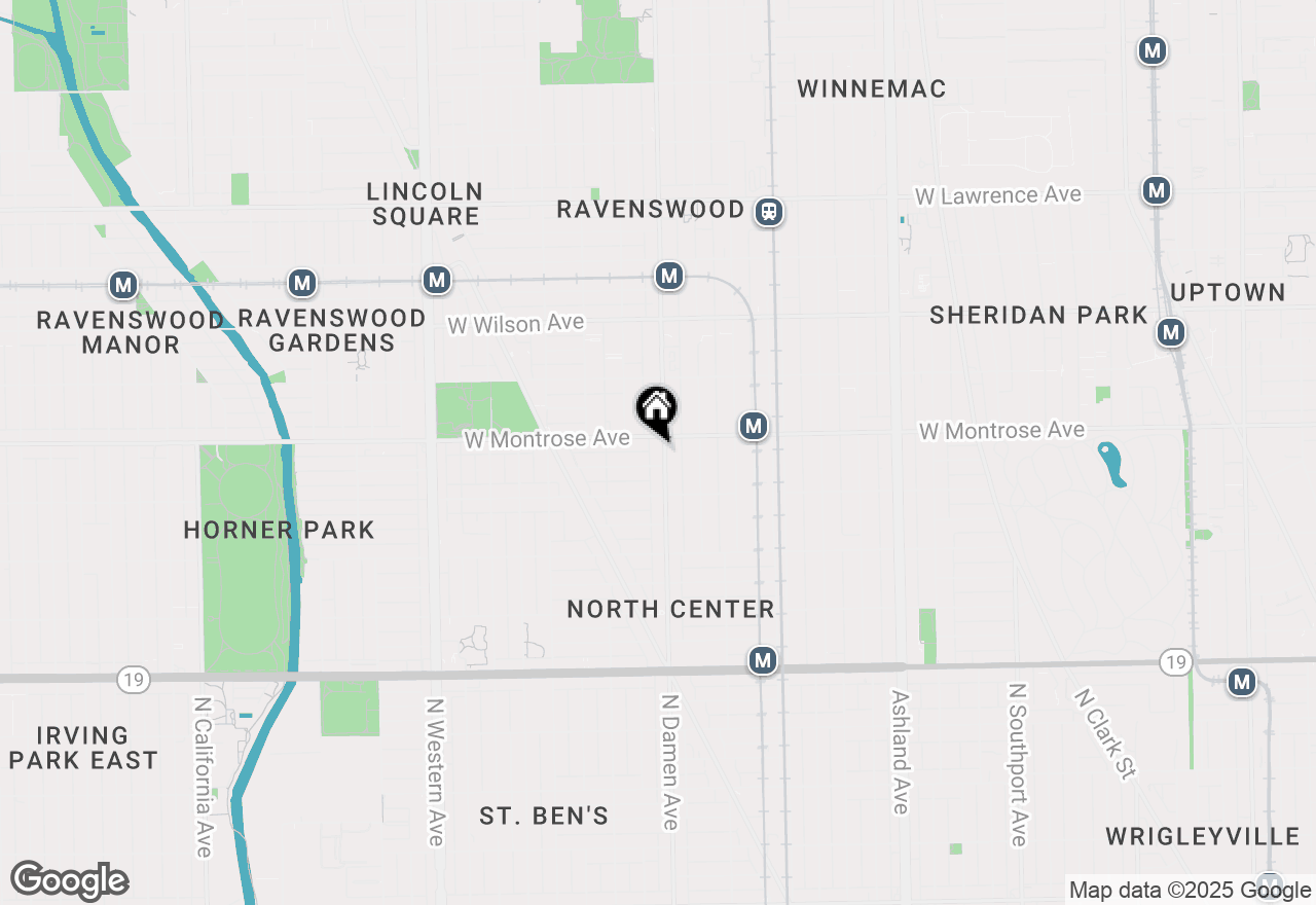 Map of 4344 N Damen Avenue, Chicago, IL 60618