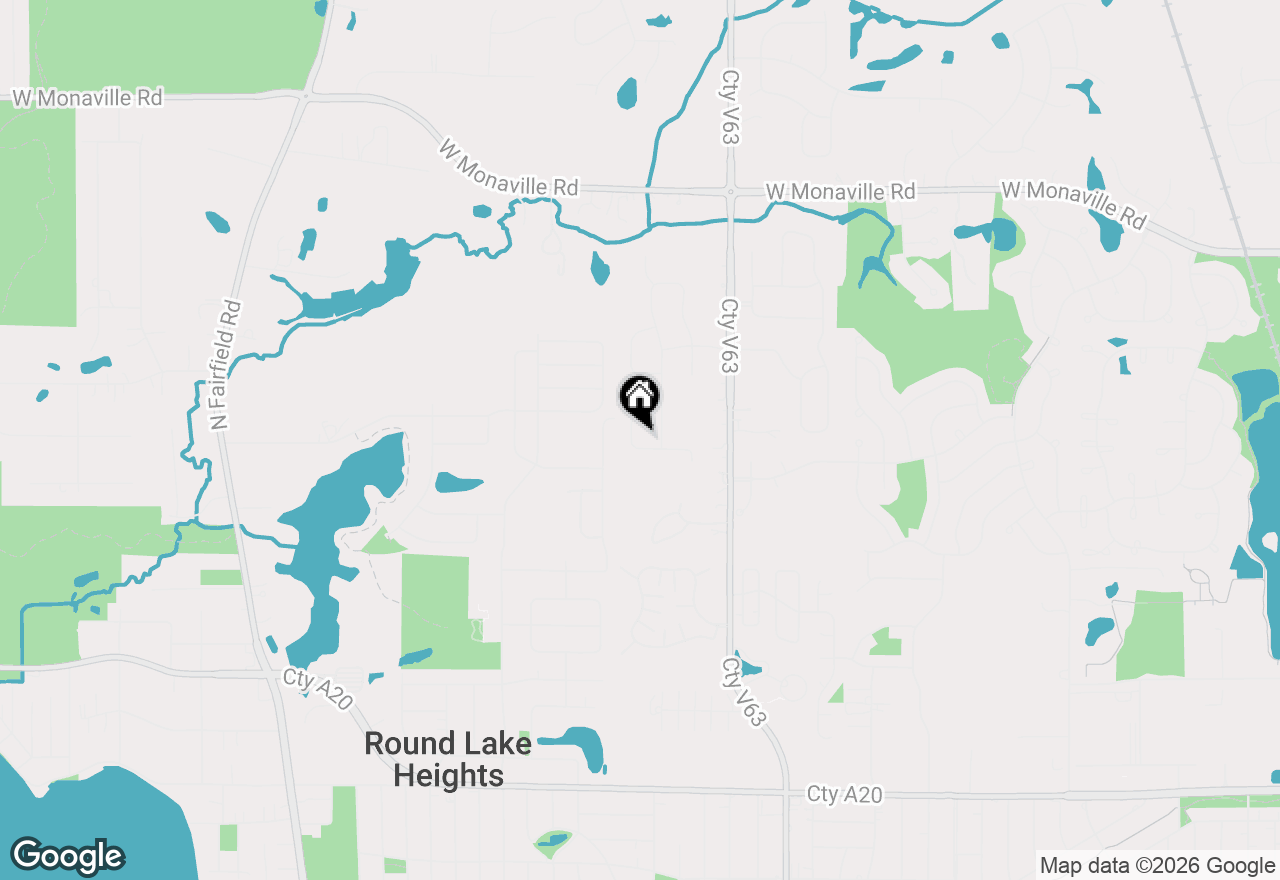 Map of 437 Red Cedar Road, Lake Villa, IL 60046