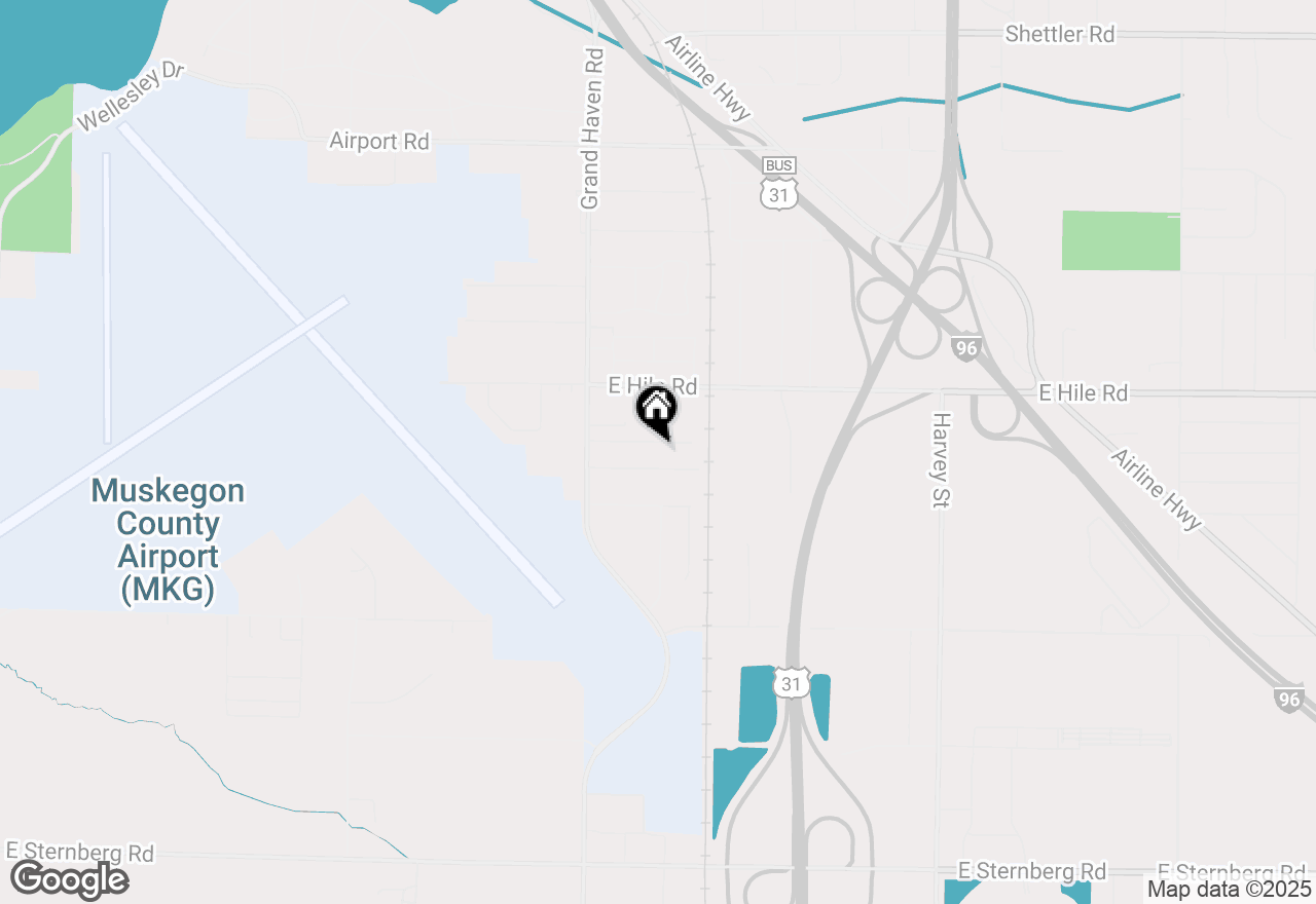 Map of 1117 Esther Avenue, Norton Shores, MI 49441