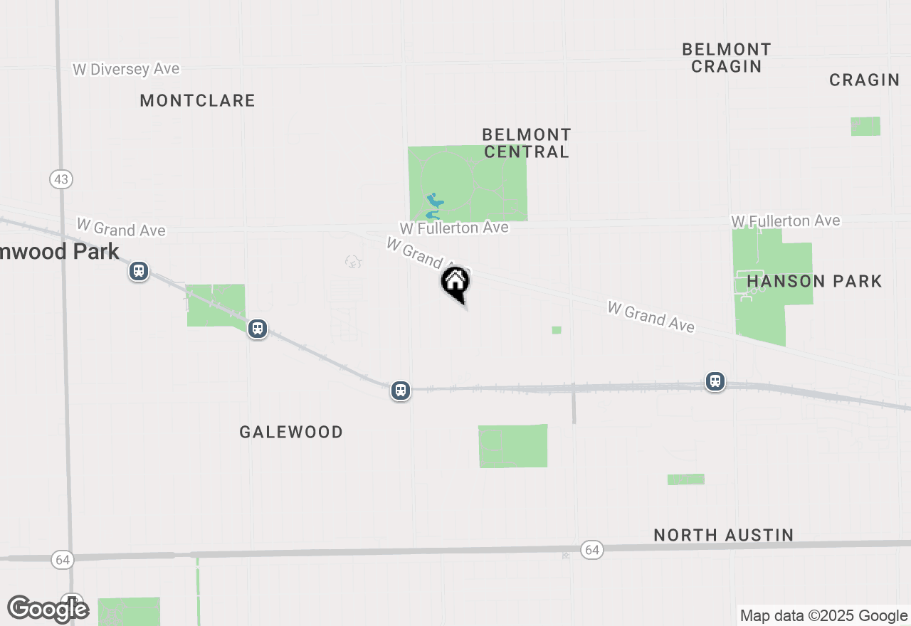 Map of 2155 N Mobile Avenue, Chicago, IL 60639