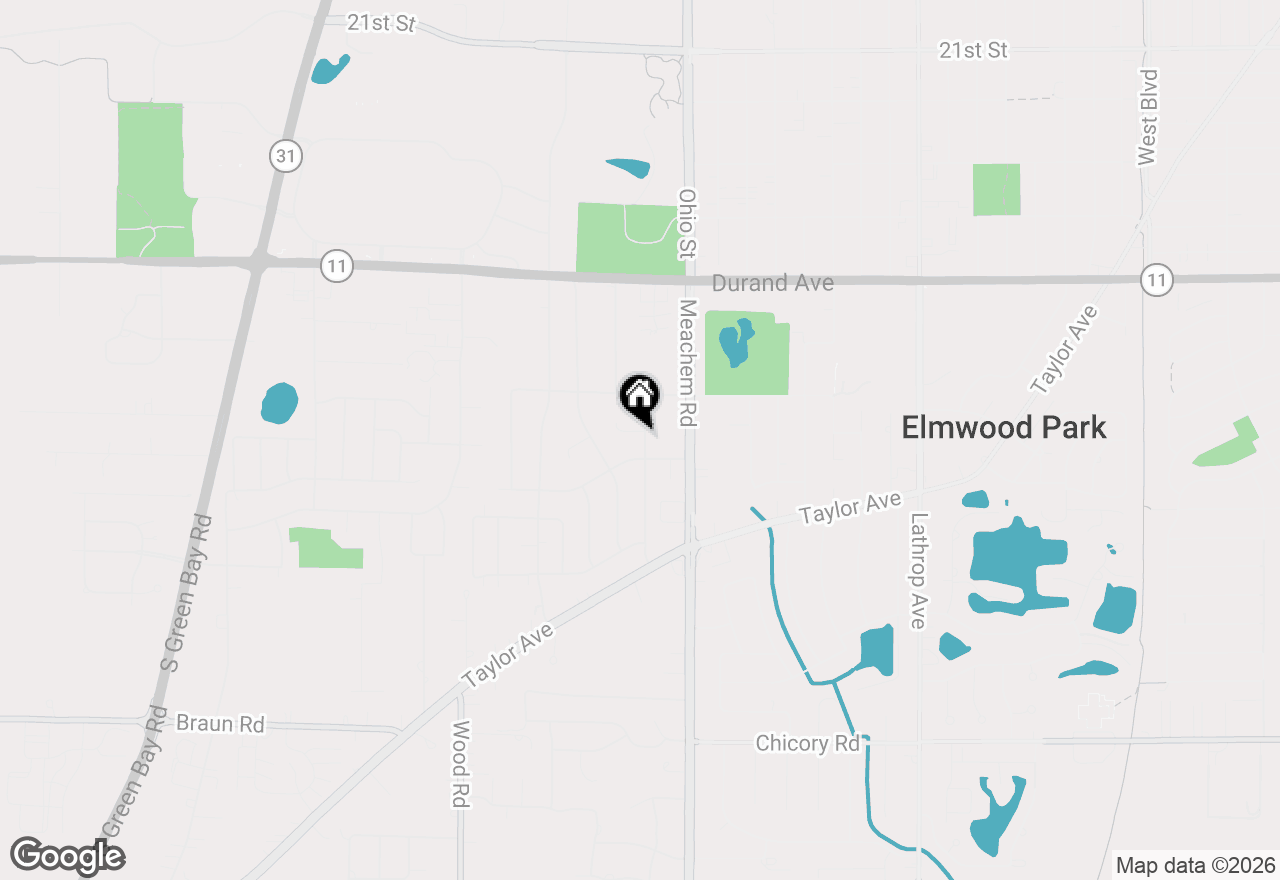 Map of 4901 Regal Ct, Racine, WI 53406