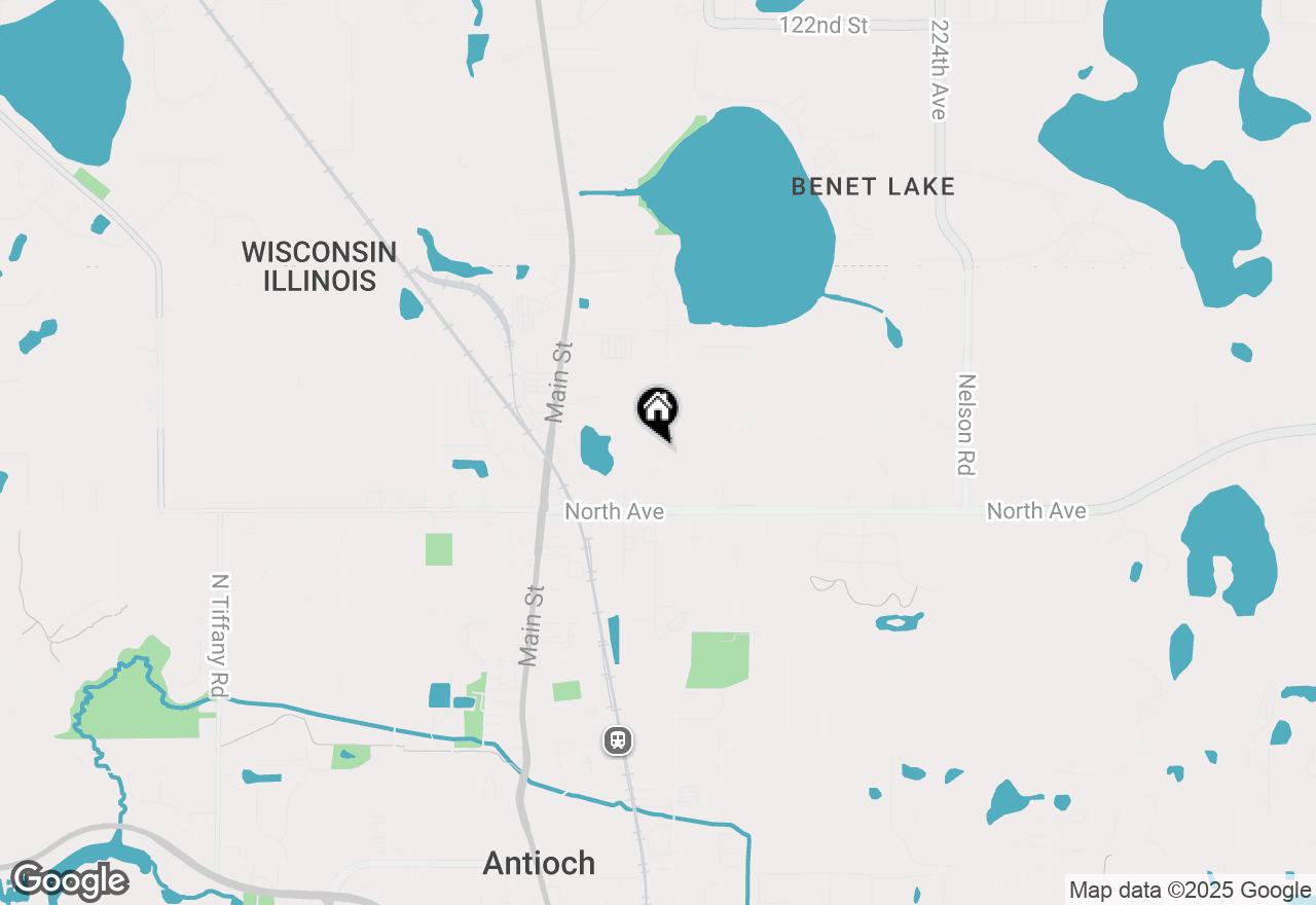 Map of 327 Lakewood Drive, Antioch, IL 60002