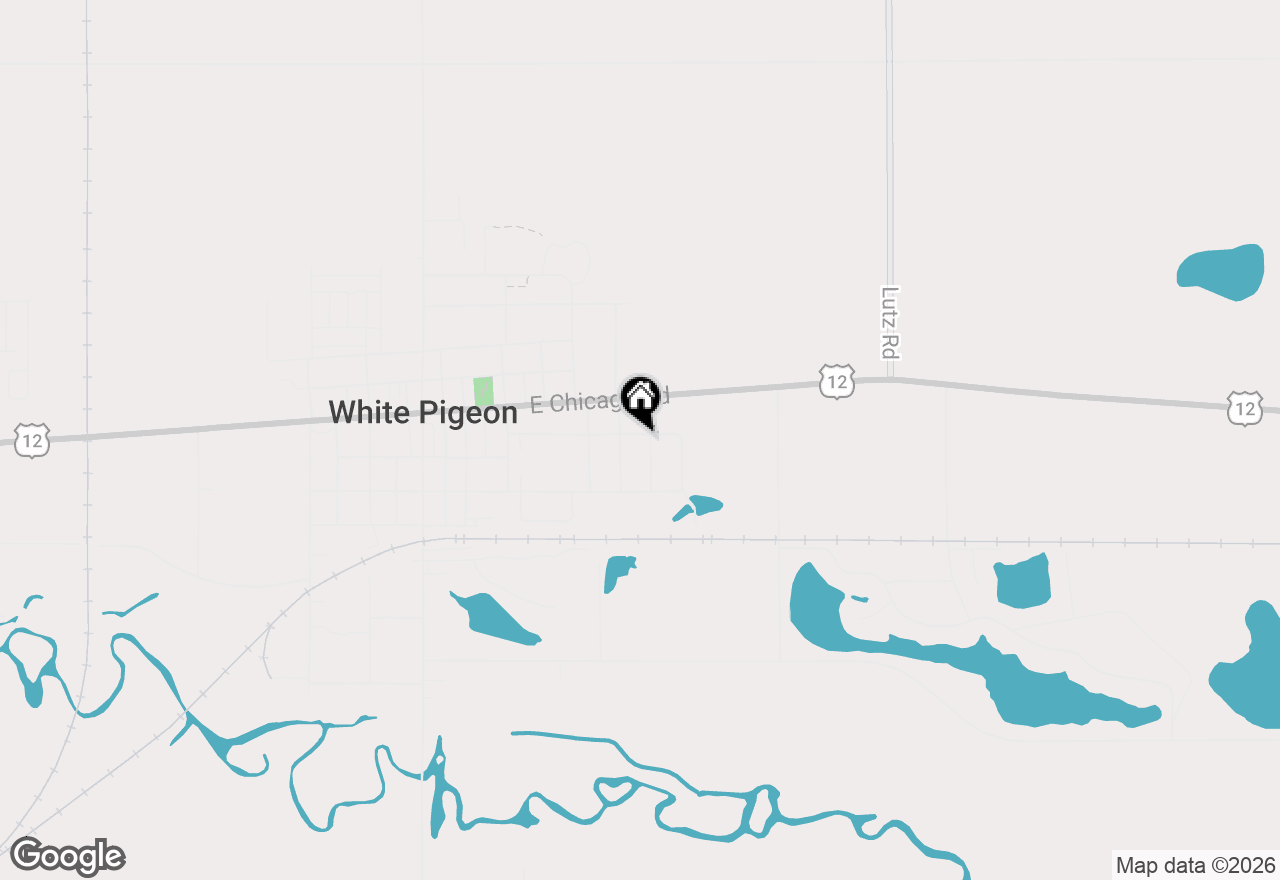 Map of 604 Heath Avenue, White Pigeon, MI 49099
