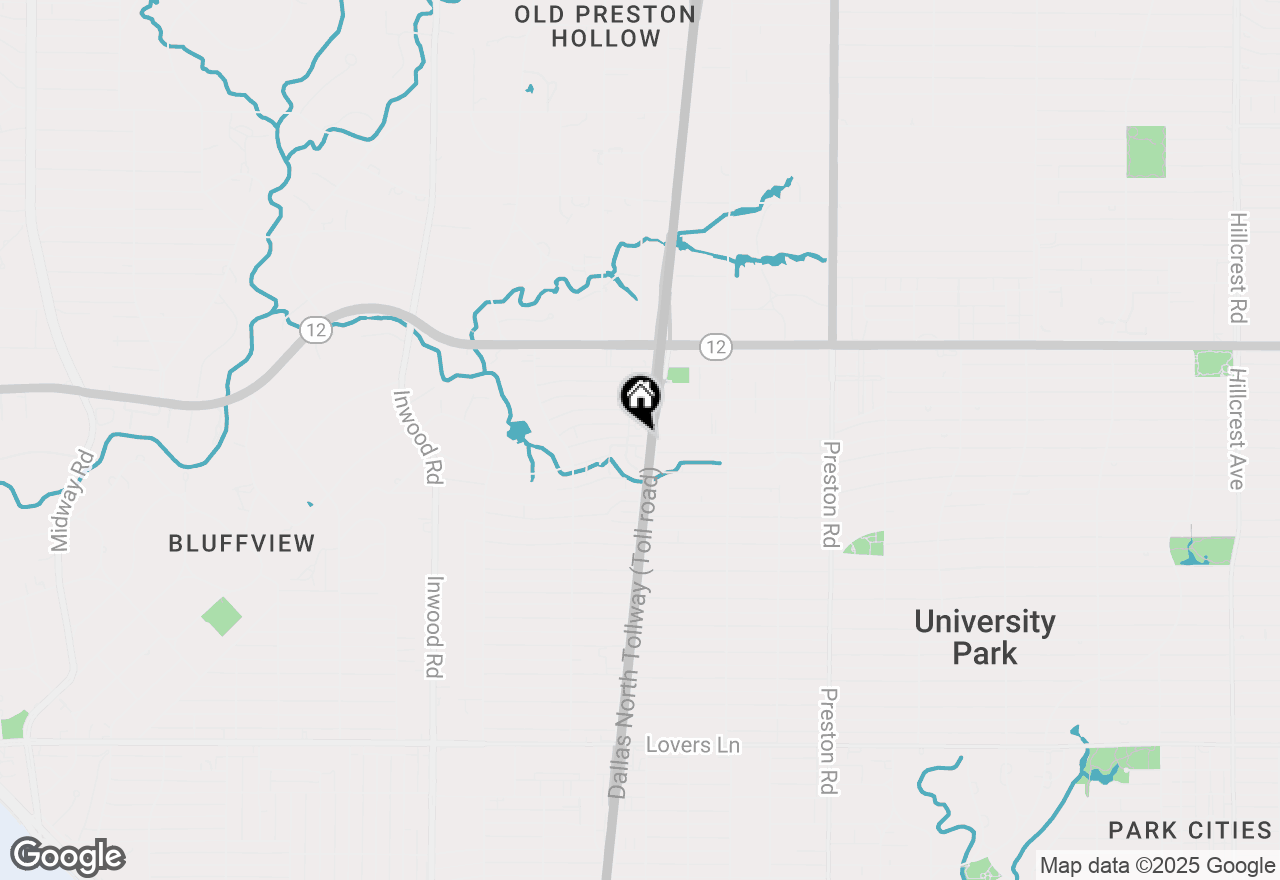 Map of 5865 Farquhar Lane, Dallas, TX 75209